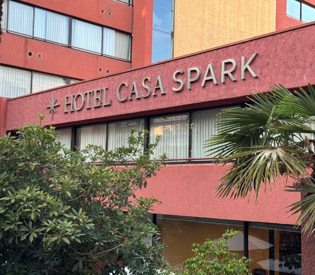 Lobby Casa Spark Santiago
